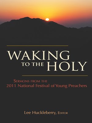 cover image of Waking to the Holy